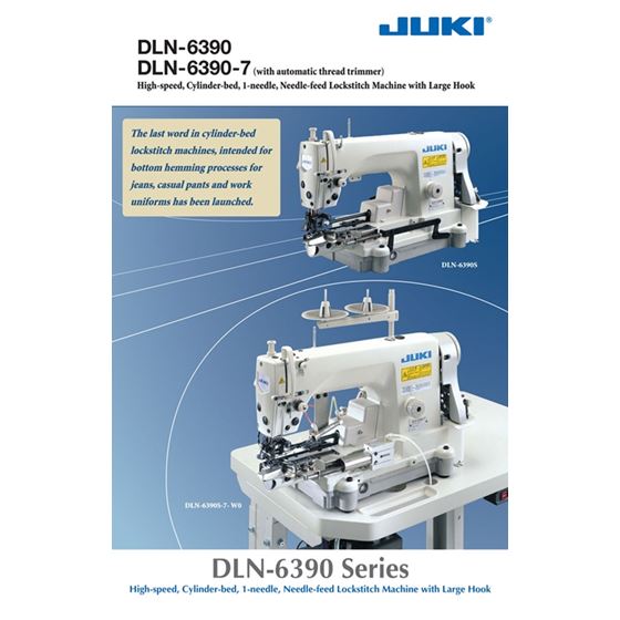 JUKI DLN-6390 Bottom Hemmer Sewing Machine for Jeans and Uniforms