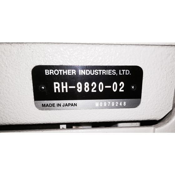 Brother RH-9820 Keyhole