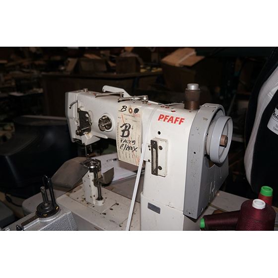 1291-1 AUTOMATIC POST BED NEEDLE FEED USED INDUSTRIAL SEWING MACHINE
